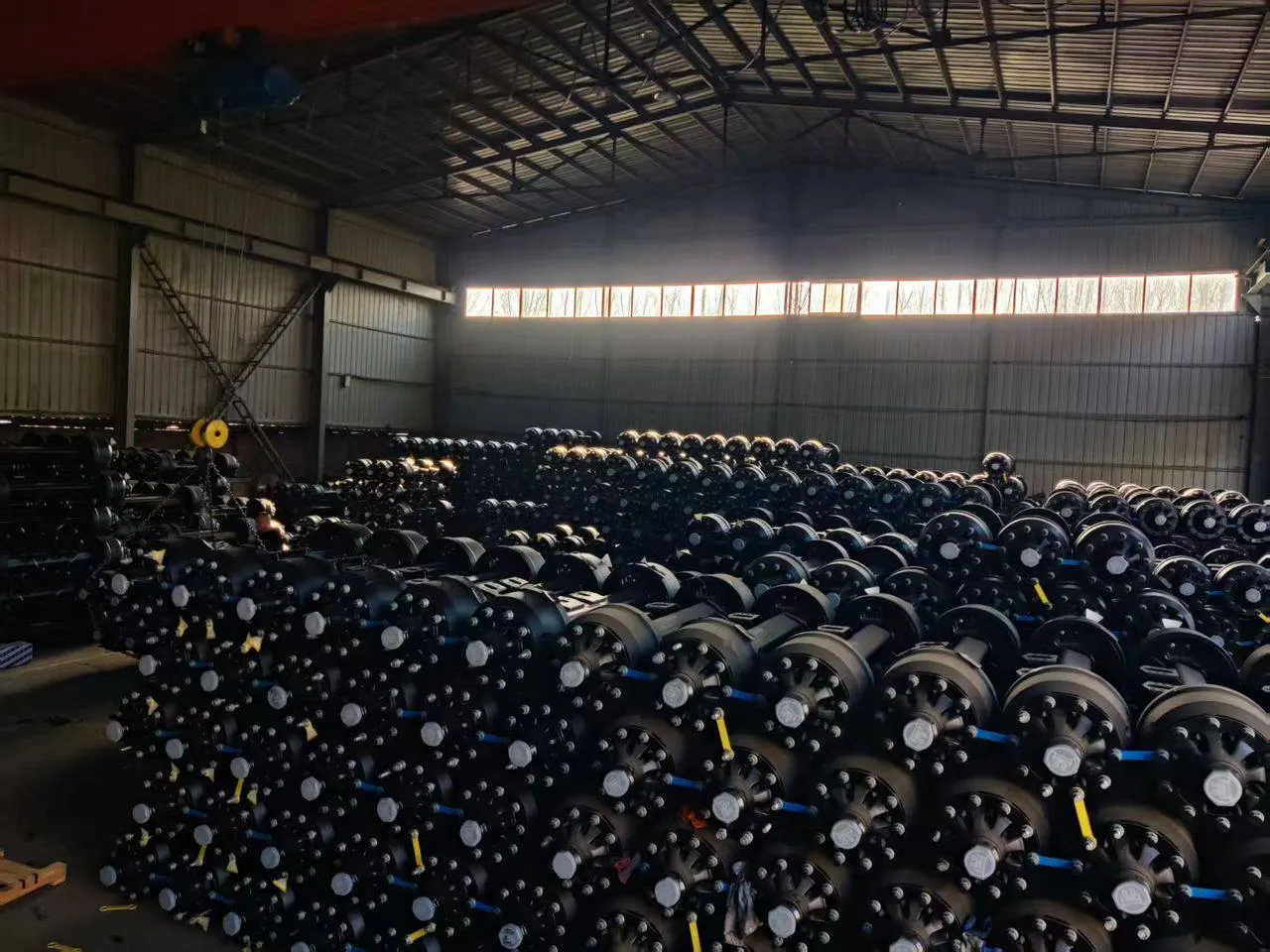 Axle production and component inventory