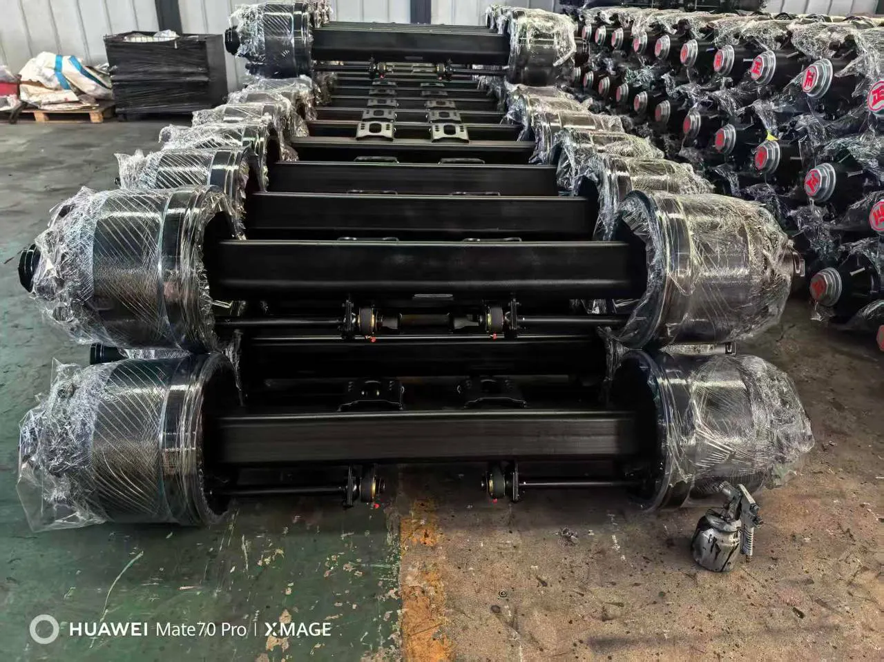 Trailer suspension assemblies